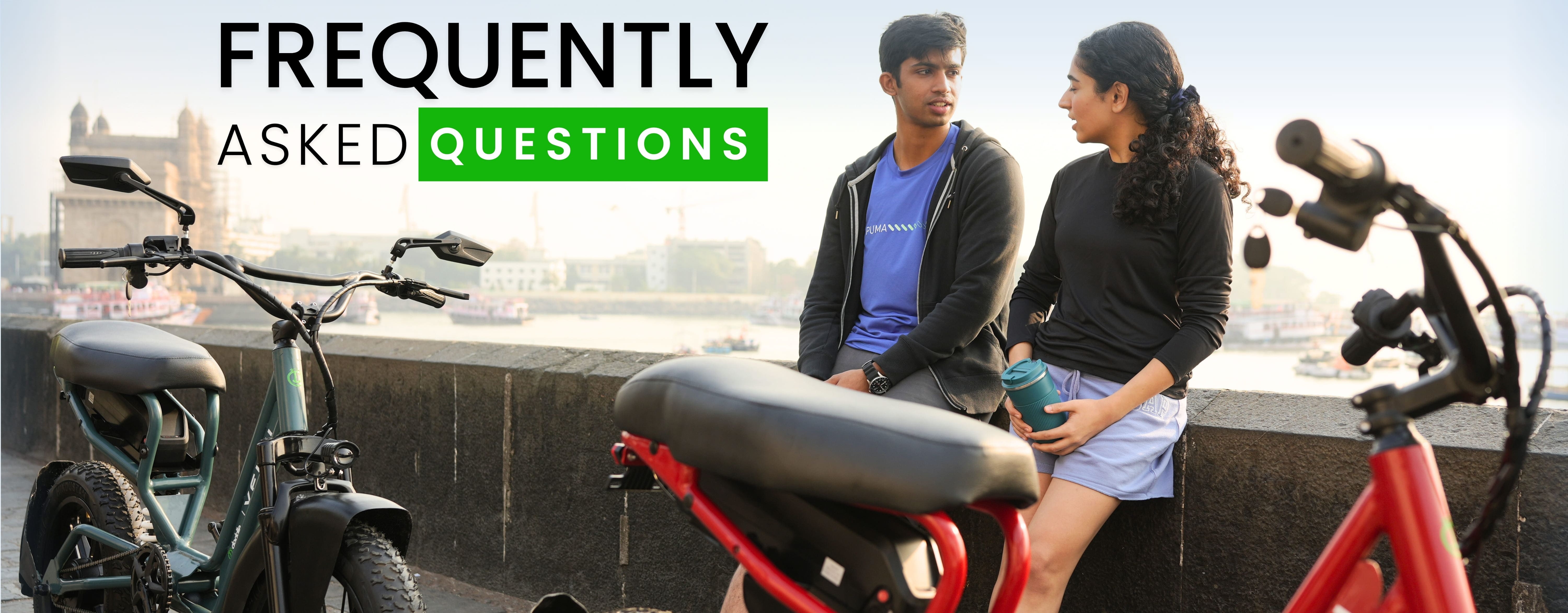 Frequently asked questions about Velzi electric cycle, ownership, usage and support