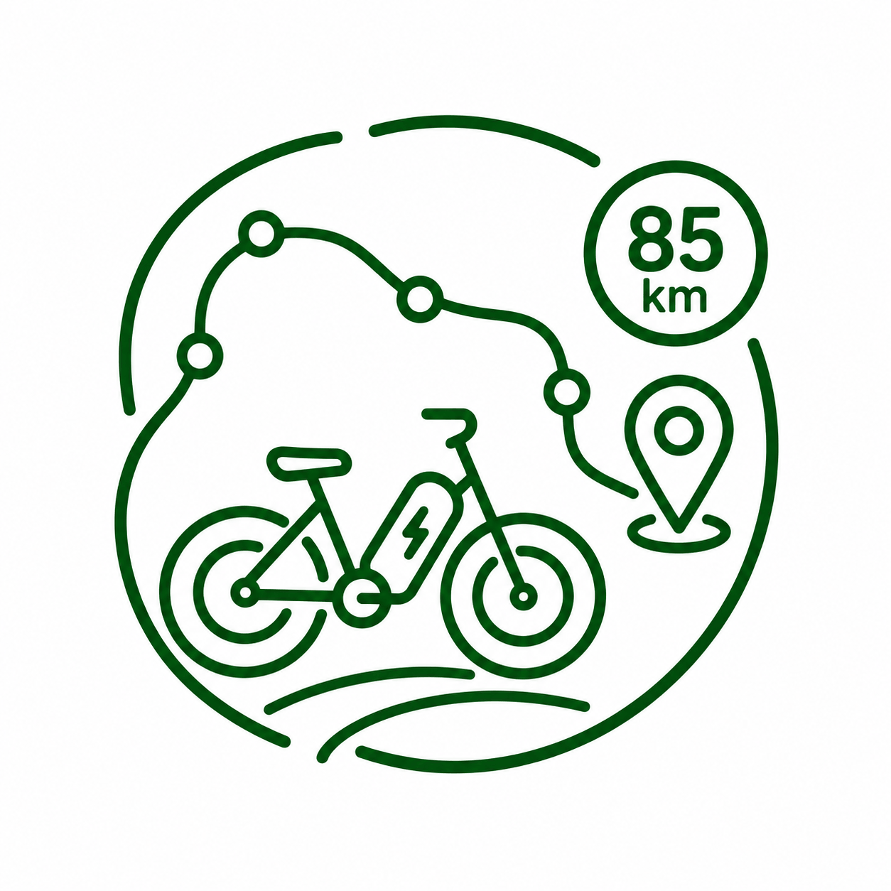 Buy 85km range Electric Cycle in Surat