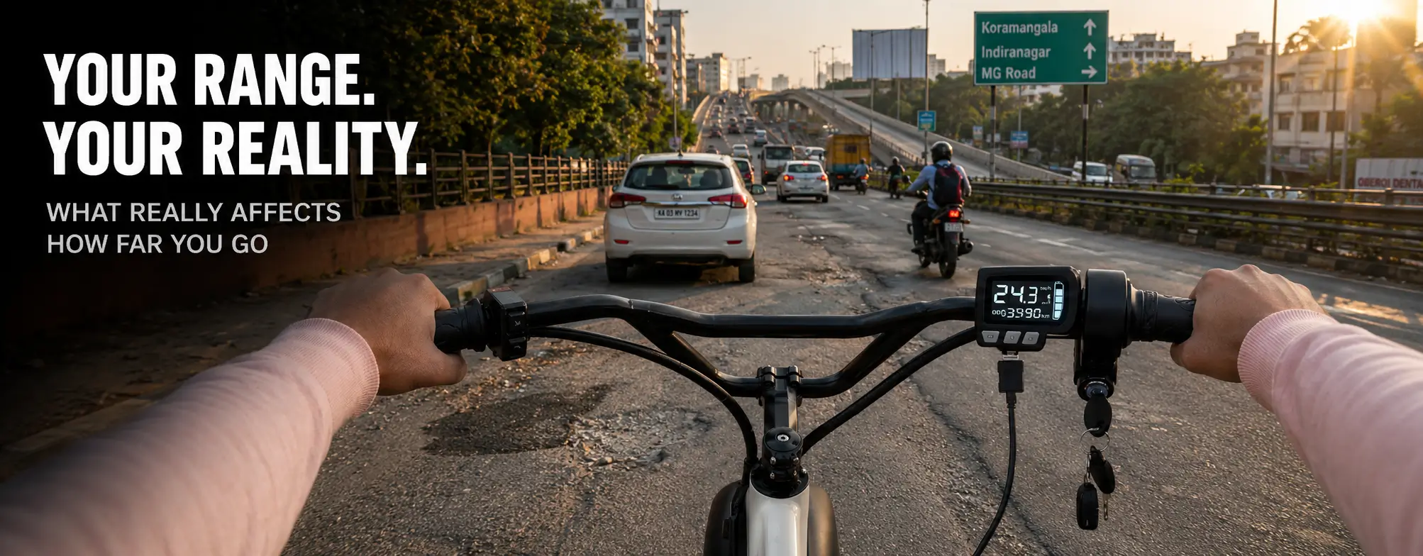 Electric Cycle Range Explained What Affects 85 km on a Single Charge